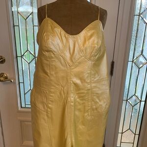 Vintage leather jumpsuit